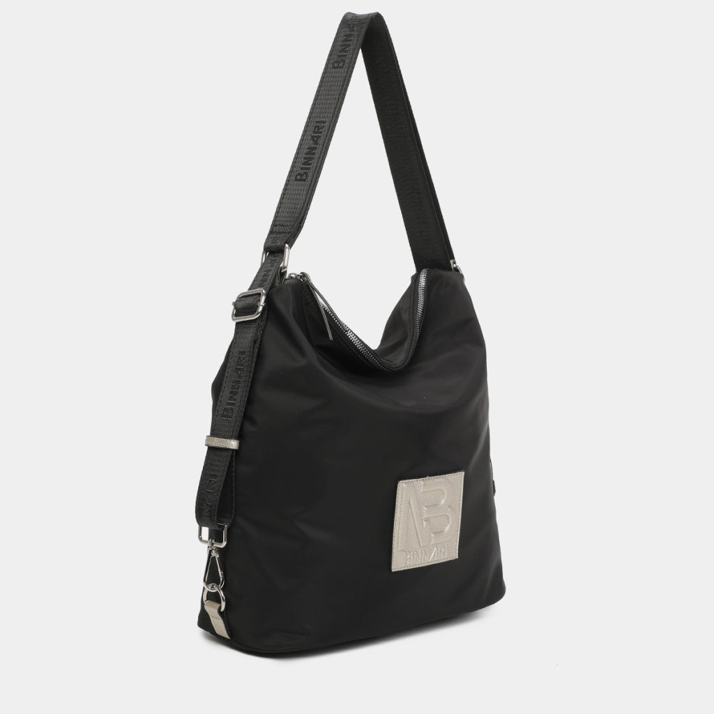 BOLSO MOCHILA BINNARI 20112 NEGRO/CAVA