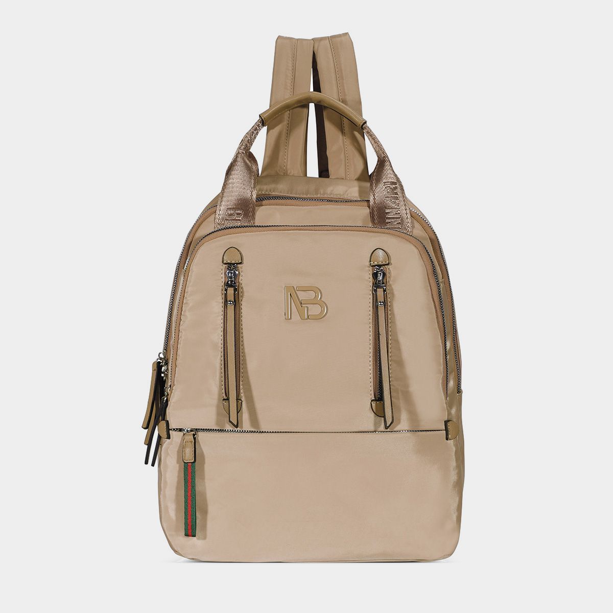 Binnari 19670 Camel - Beige-Verde